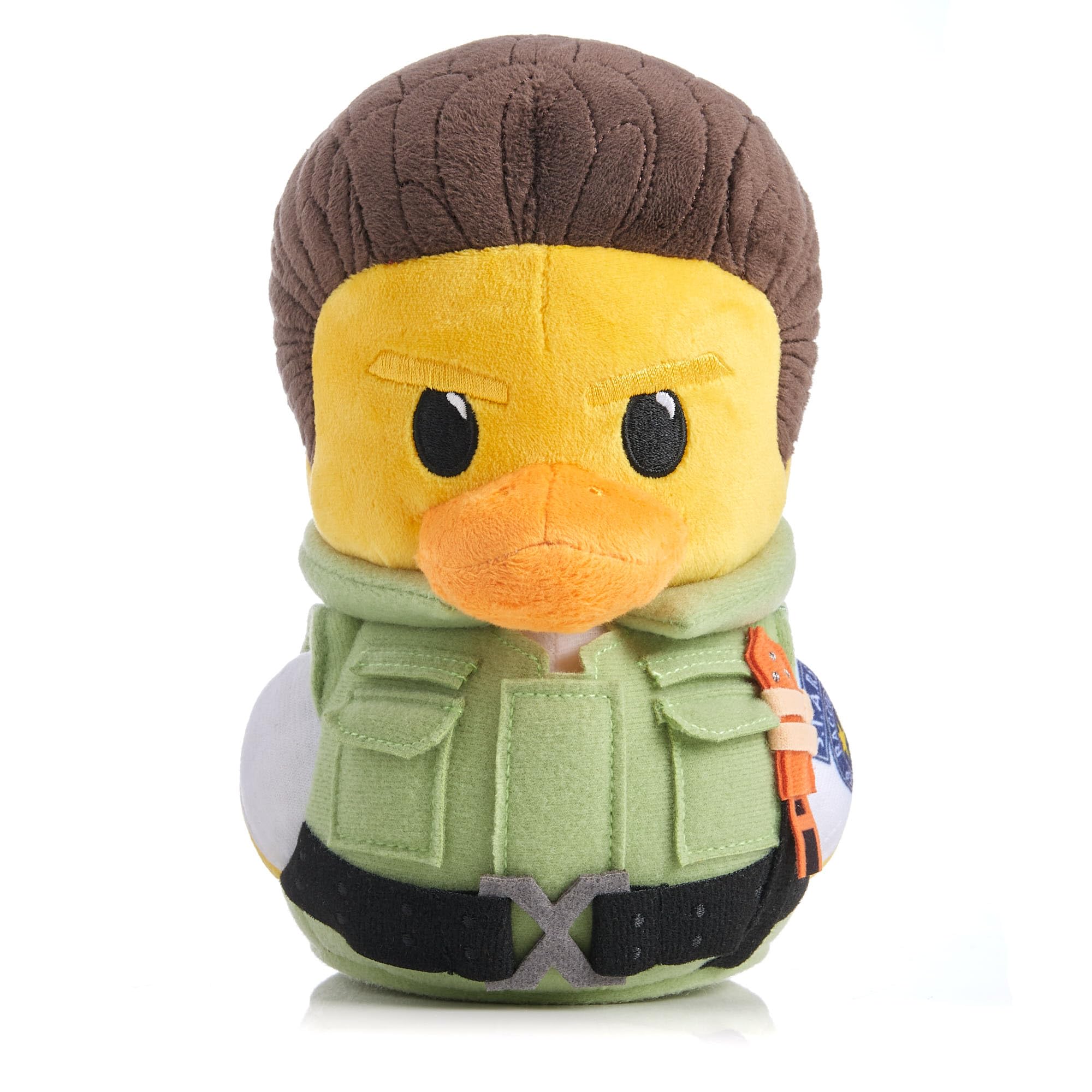 TUBBZ Plush: Resident Evil - Chris Redfield Cosplaying Rubber Duck Soft Plush Collectible Toy