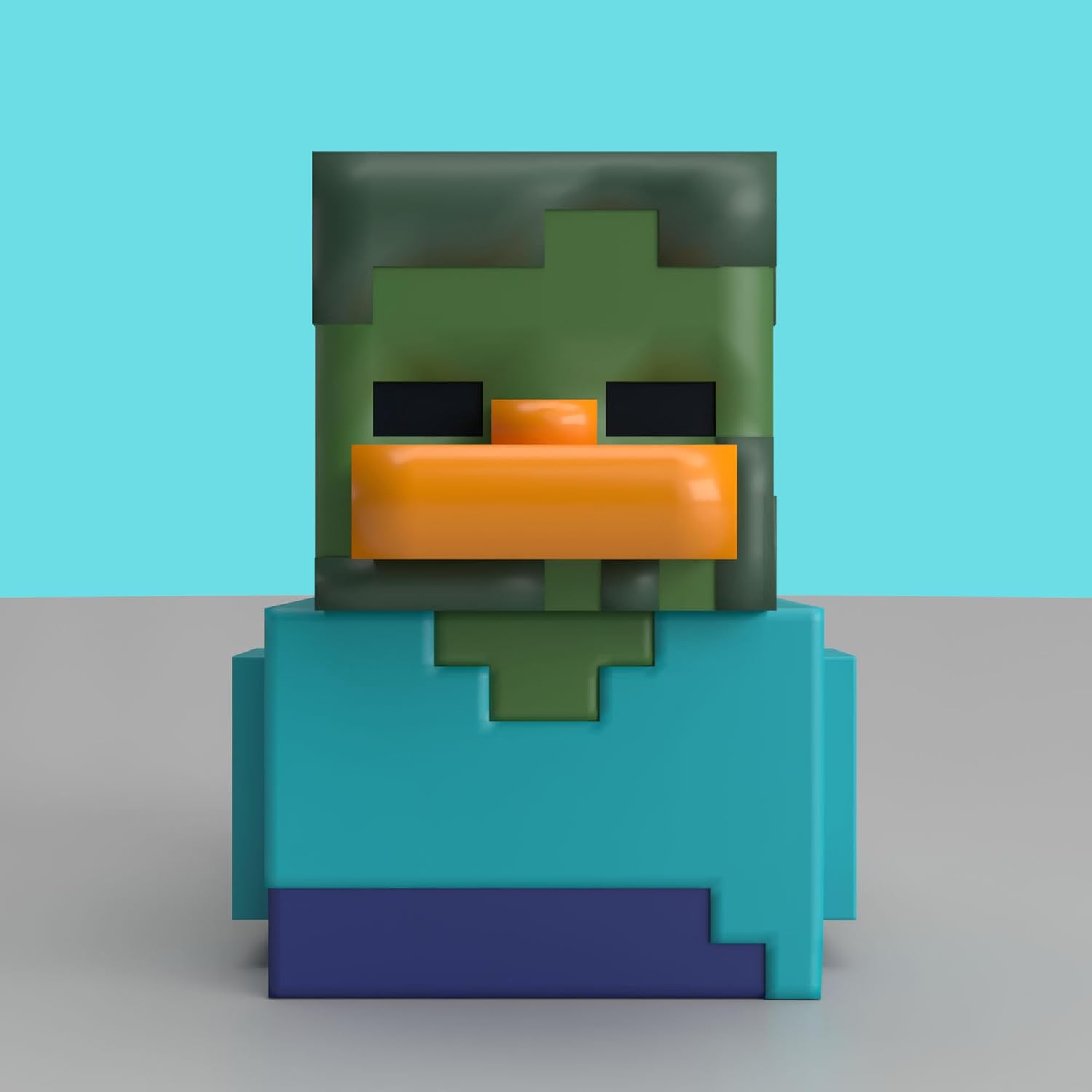 TUBBZ Mini: Minecraft - Zombie Cosplaying Rubber Duck Vinyl Figure
