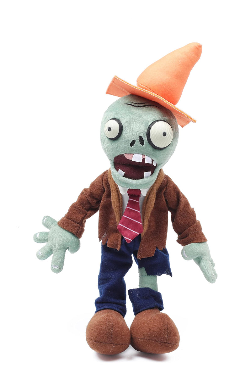 SAKAMI Plants Against Zombies – Pylon Zombie Plush Figure/Toy – 35 cm – Original & Licensed