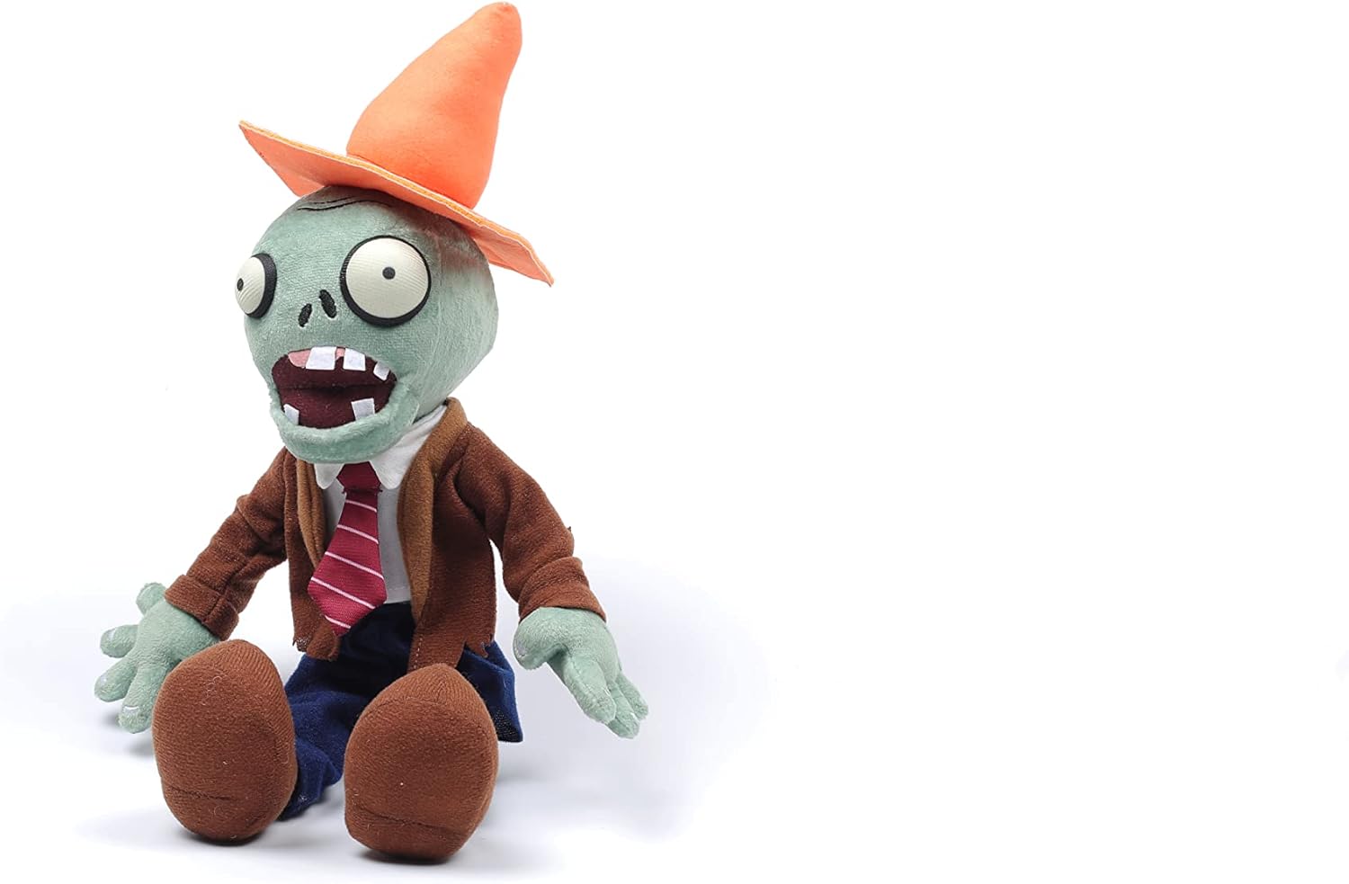 SAKAMI Plants Against Zombies – Pylon Zombie Plush Figure/Toy – 35 cm – Original & Licensed