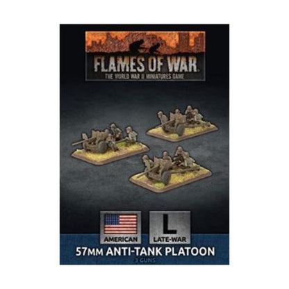 Flames of War 57mm Anti-Tank Platoon (Late War, UBX81