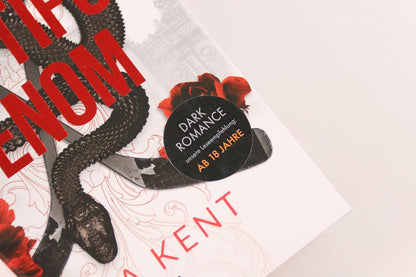 Beautiful Venom (Vipers, Band 1): Dark Hockey-Romance von Bestsellerautorin Rina Kent - Gefährliches Spiel aus Verlangen, Rache und Macht - Exklusives Lesezeichen und Farbschnitt in der 1. Auflage