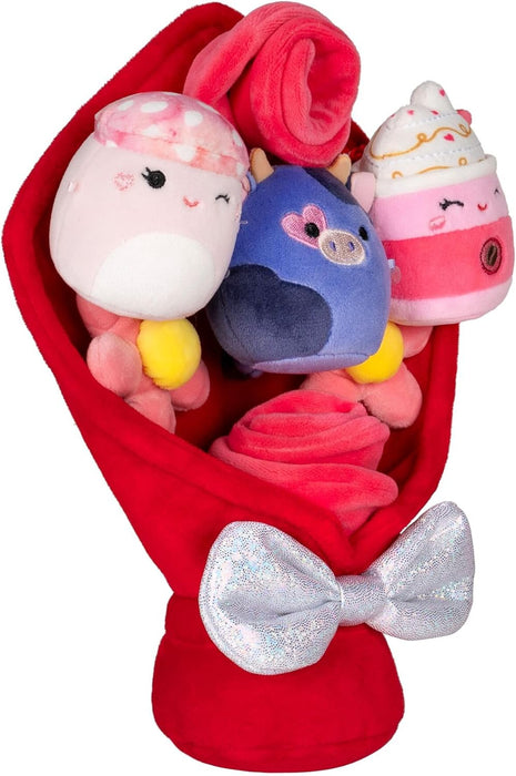 Squishmallows Micromallows SQMM0222 - Blumenstrauß Valentinstag, Bouquet aus Plüsch (2026