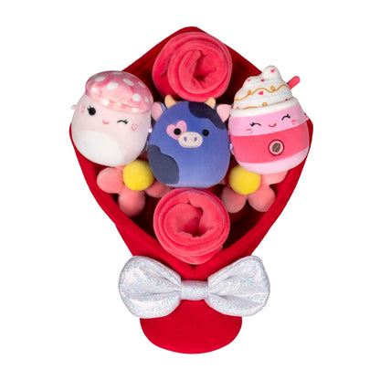 Squishmallows Micromallows SQMM0222 - Blumenstrauß Valentinstag, Bouquet aus Plüsch (2026