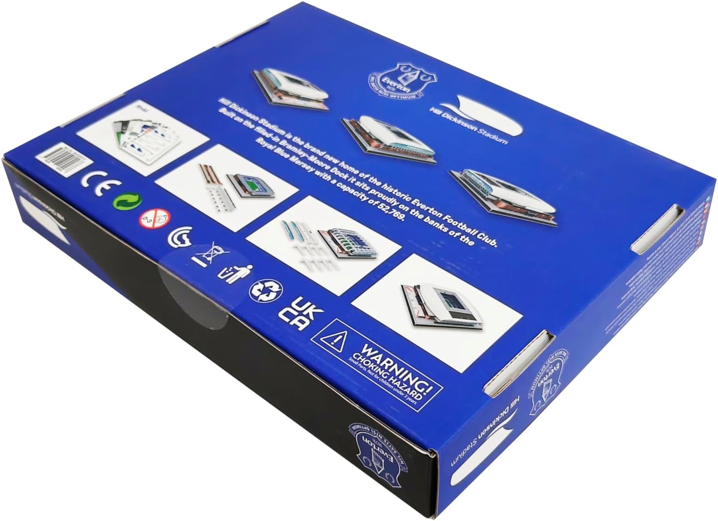 Pro-Lion Everton Hill Dickinson Stadium 3D Puzzle Model Kit, 142 Pieces, Football Stadium Replica