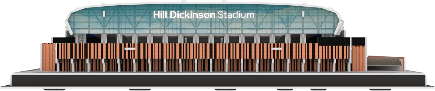 Pro-Lion Everton Hill Dickinson Stadium 3D Puzzle Model Kit, 142 Pieces, Football Stadium Replica