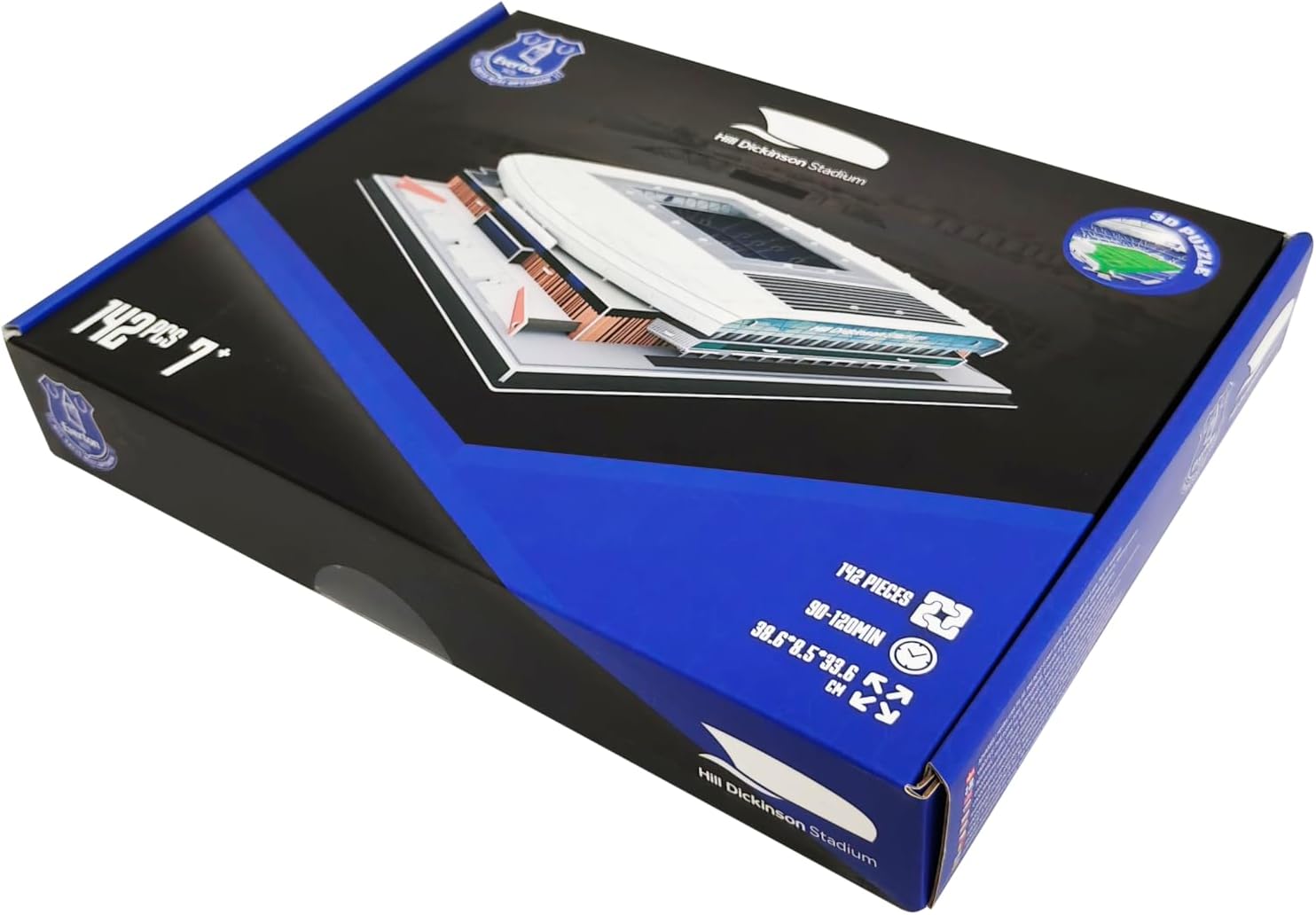 Pro-Lion Everton Hill Dickinson Stadium 3D Puzzle Model Kit, 142 Pieces, Football Stadium Replica