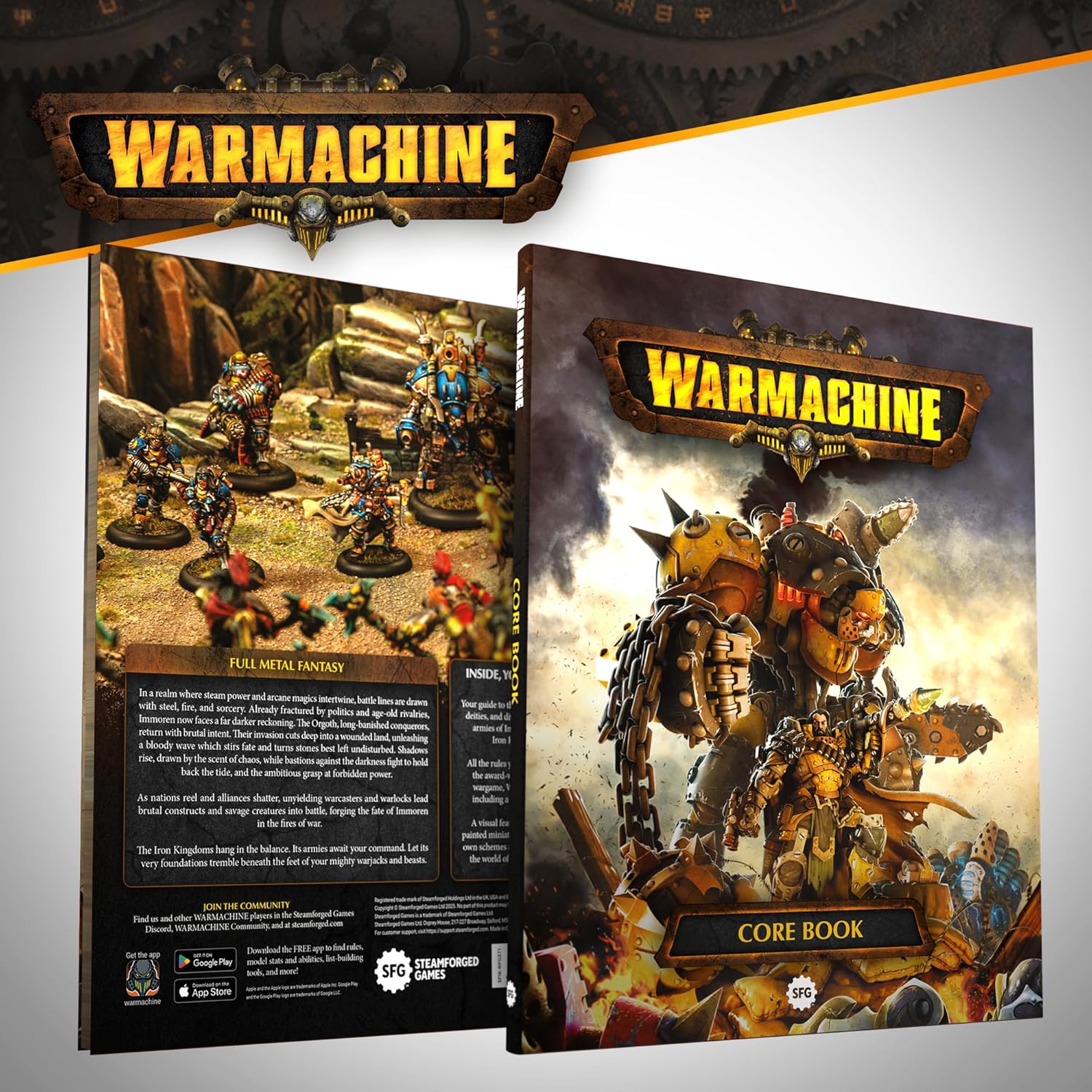 Steamforged Games Warmachine: Core Book