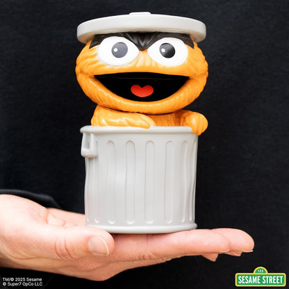 Super7 Sesame Street Fun! Fun! - Oscar The Grouch (Orange) Action Figure