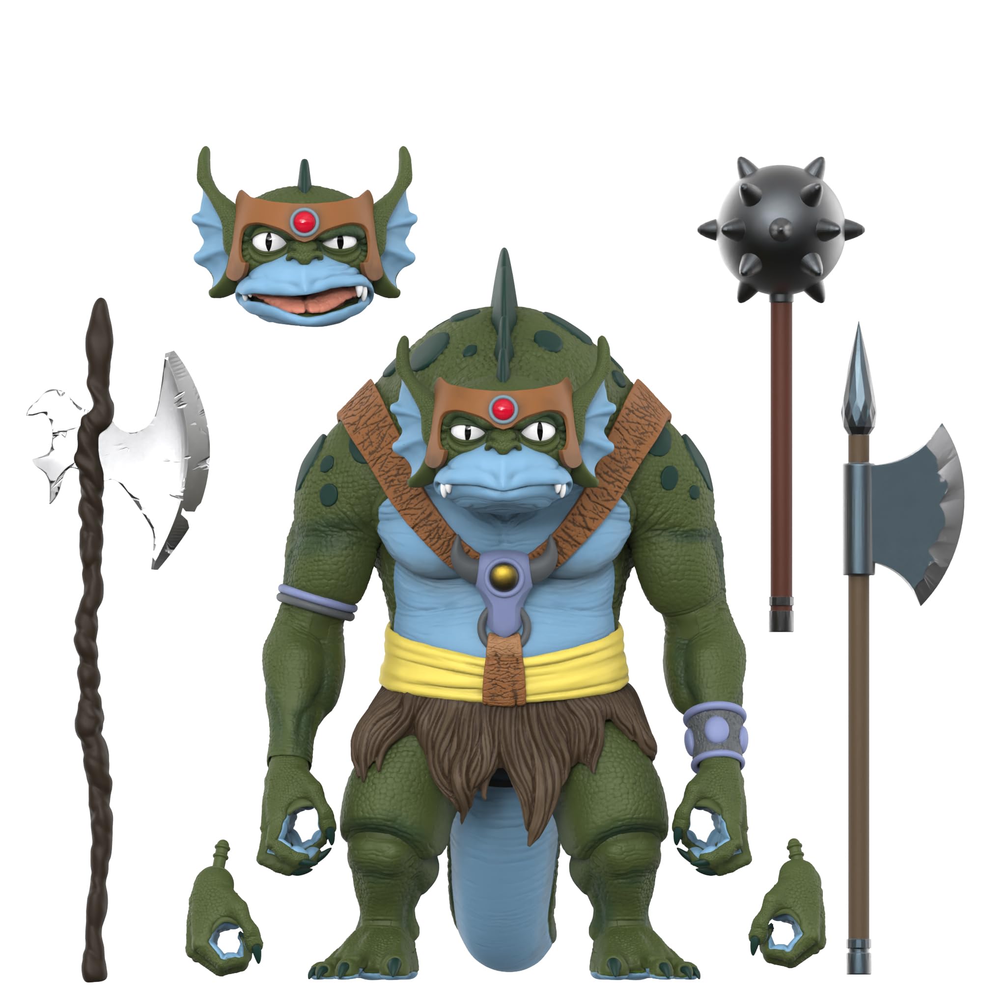 Super7 ULTIMATES! Thundercats Slithe - 7" Thundercats Action Figure with Accessories - Classic Cartoon Collectibles and Retro Toys
