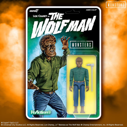 Super7 Universal Monsters Reaction+ Wave 01 - The Wolf Man Action Figure