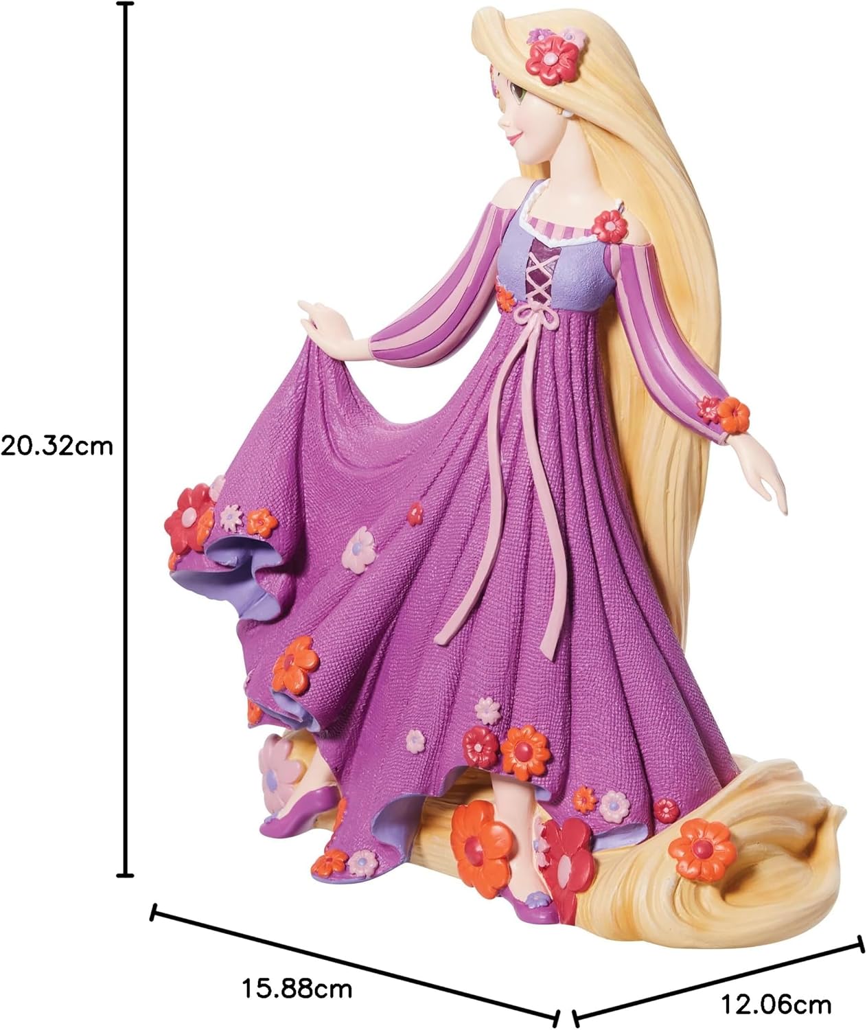 Rapunzel Vestito Floreale