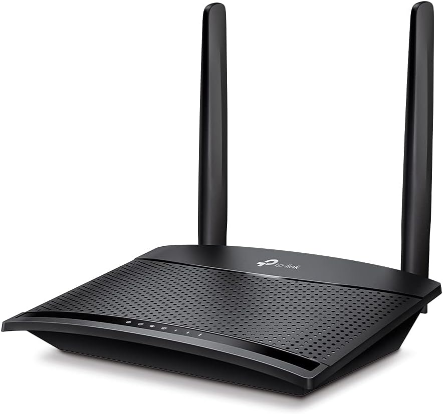 TP-Link TL-MR100 300 Mbps Wireless N 4G LTE Router, Supports Up to 32 Devices, 4G Router With Sim Slot, WiFi Mode, Parental Controls, Guest Network, Encryptions for Secure Network, Easy Setup