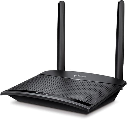 TP-Link TL-MR100 300 Mbps Wireless N 4G LTE Router, Supports Up to 32 Devices, 4G Router With Sim Slot, WiFi Mode, Parental Controls, Guest Network, Encryptions for Secure Network, Easy Setup