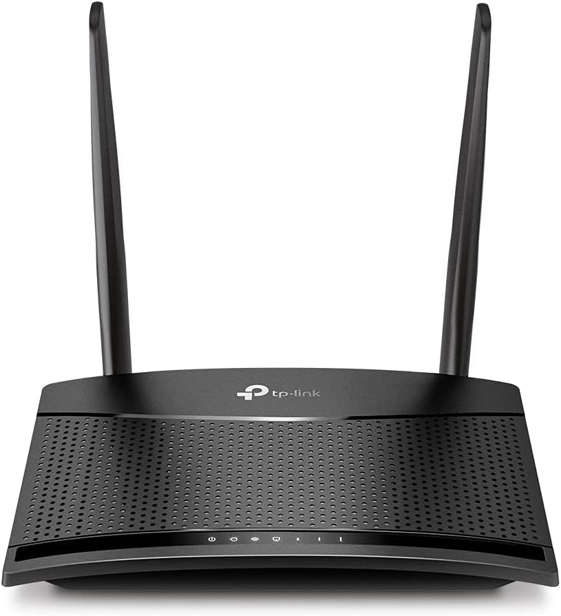TP-Link TL-MR100 300 Mbps Wireless N 4G LTE Router, Supports Up to 32 Devices, 4G Router With Sim Slot, WiFi Mode, Parental Controls, Guest Network, Encryptions for Secure Network, Easy Setup