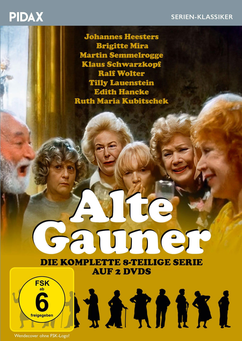 Alte Gauner / Die komplette 8-teilige Serie mit erstklassiger Besetzung (Pidax Serien-Klassiker