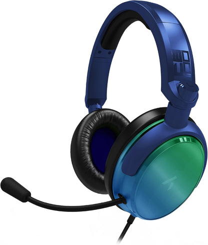 STEALTH C6-100 Gaming Headset STRIKE - Green & Blue, Multiplatform Compatible with Xbox, PS, Switch, PC, Mobile and Tablet