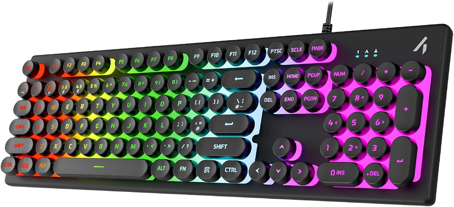 Stealth Light Up Keyboard 104 Keys