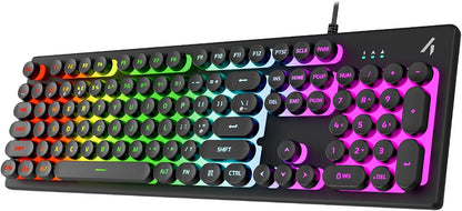 Stealth Light Up Keyboard 104 Keys
