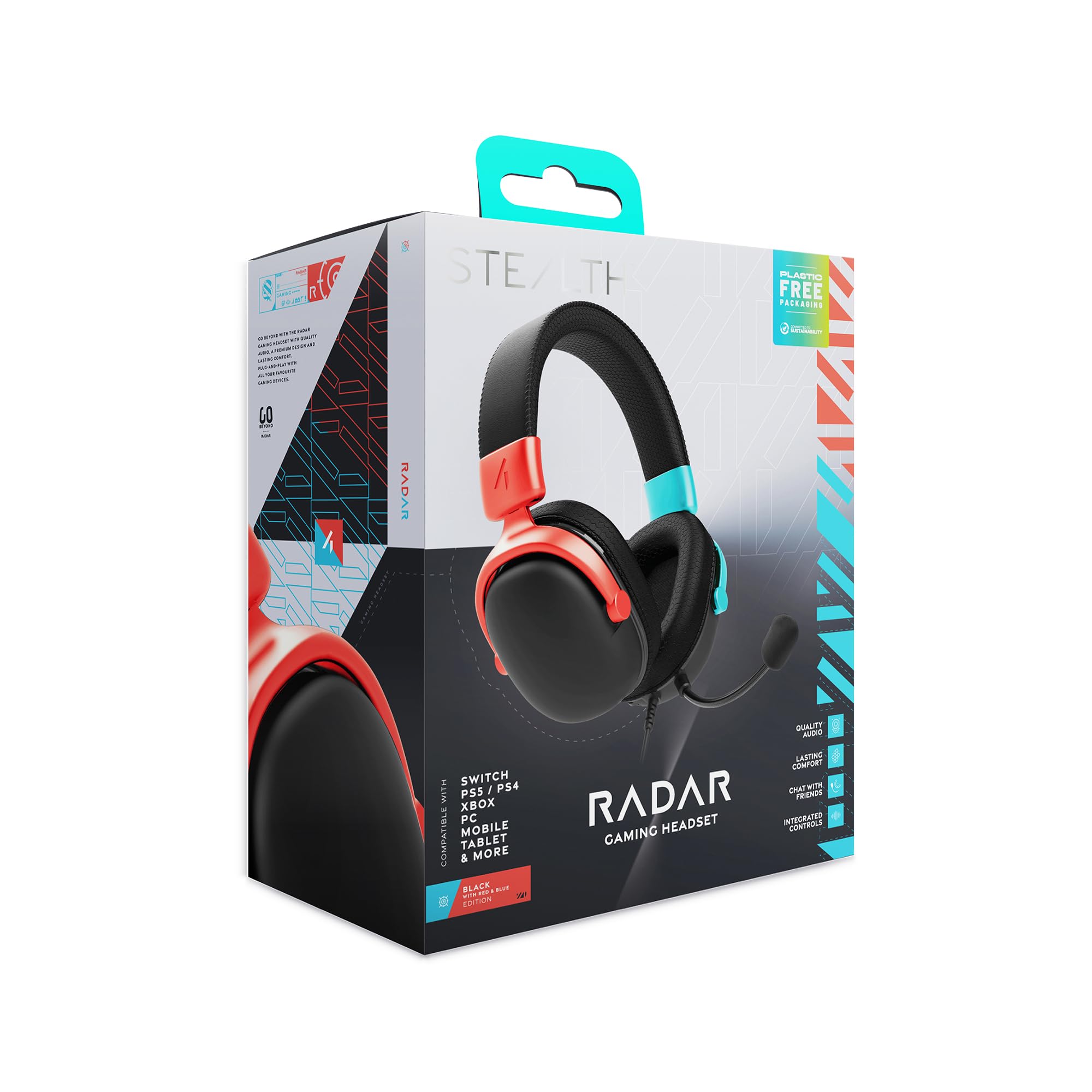 STEALTH RADAR (Blue/Red