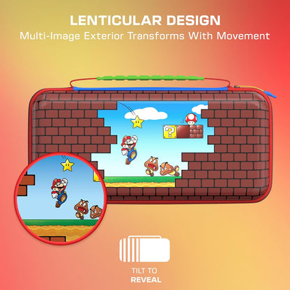 Turtle Beach PlayTrek Mario Bricks Reishoes, officieel gelicentieerd door Nintendo voor je Nintendo Switch 2