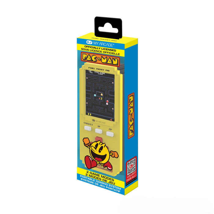 Pac-Man Pixel Player: videogioco Pac-Man con licenza ufficiale, portachiavi portatile Arcade, giochi per bambini e adulti