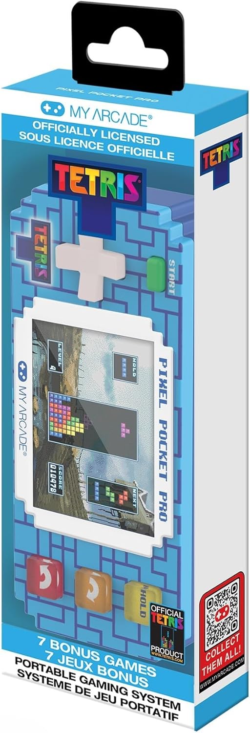 My Arcade - Tetris Portable Gaming System (Pixel Pocket Pro)