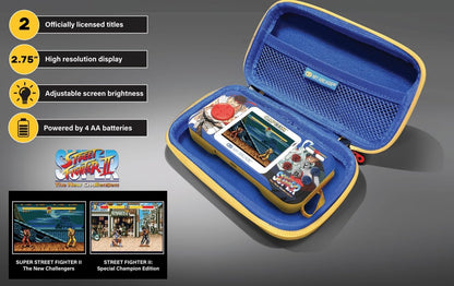 My Arcade - Super Street Fighter Ii Portable Gaming System + Travel Case