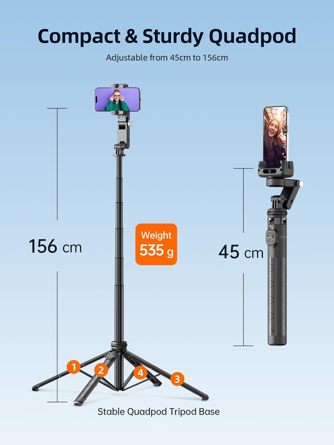 Rollei - Gimbal With Ai Tracking - Easy Creator