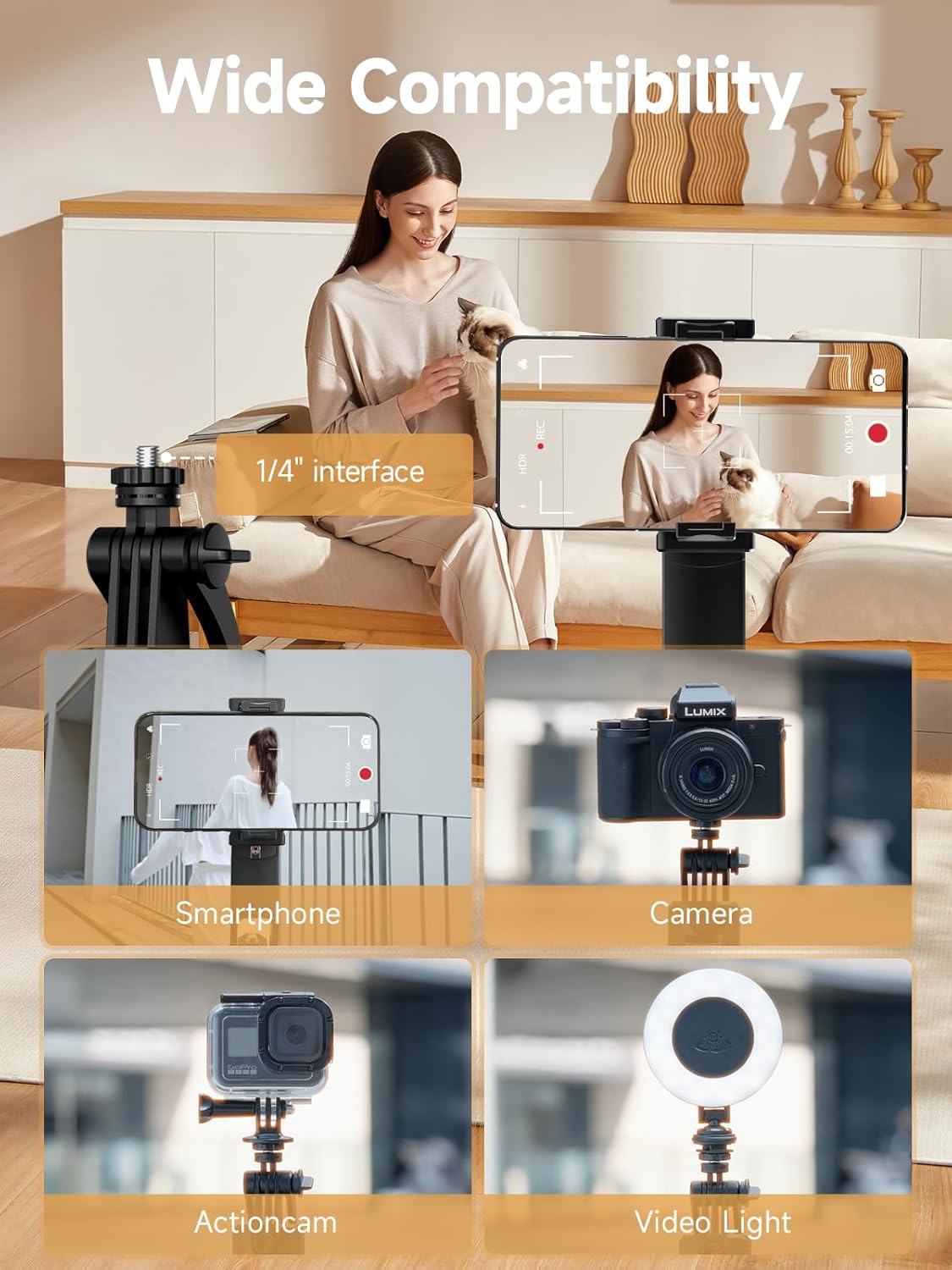 Rollei - Quadpod With Ai Tracking - Easy Creator