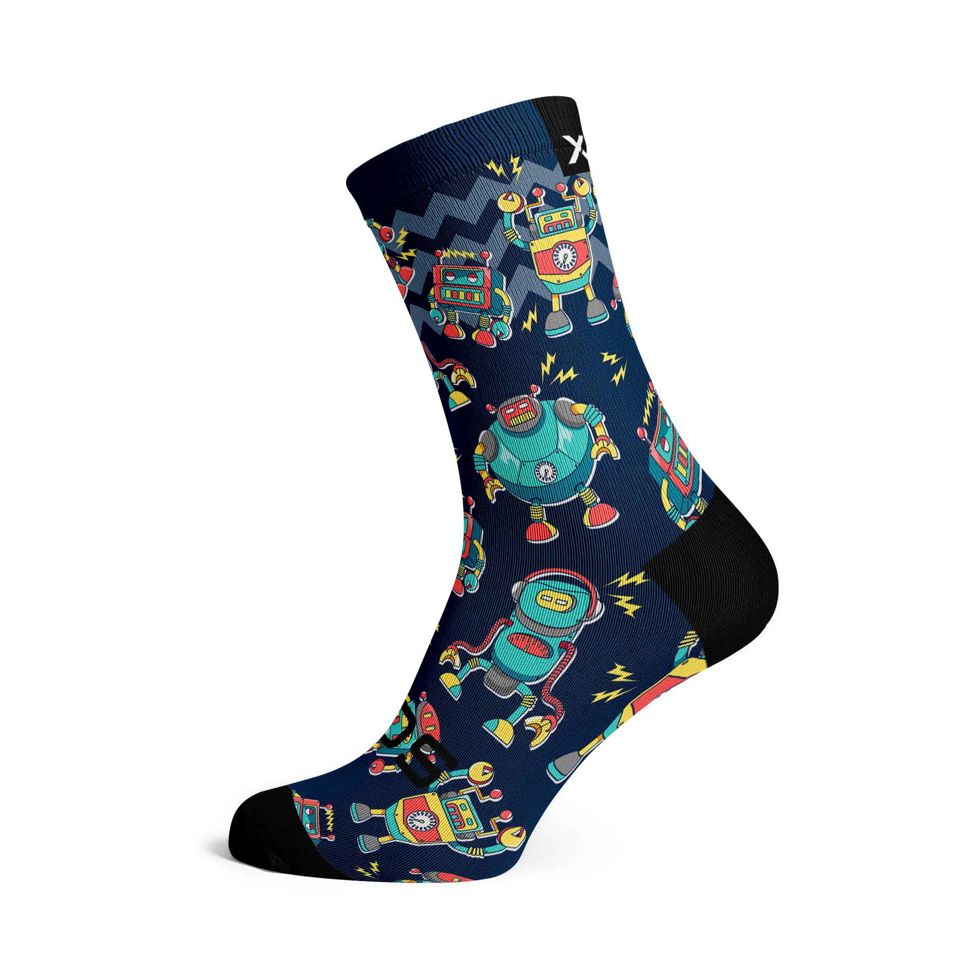 Robot Crew Socks