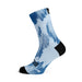 Blue Gravel Crew Socks