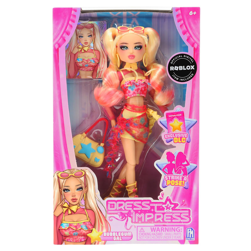 Dress To Impress — Bubblegum Gal Fashion Doll — Series 1 Wave 1