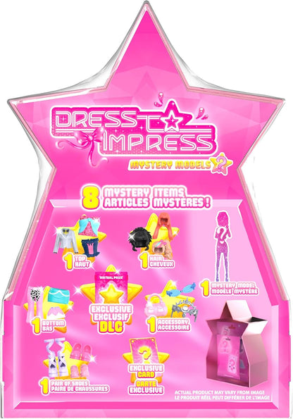 Dress To Impress — Mystery Models — Small Dolls — Series 2, Pink