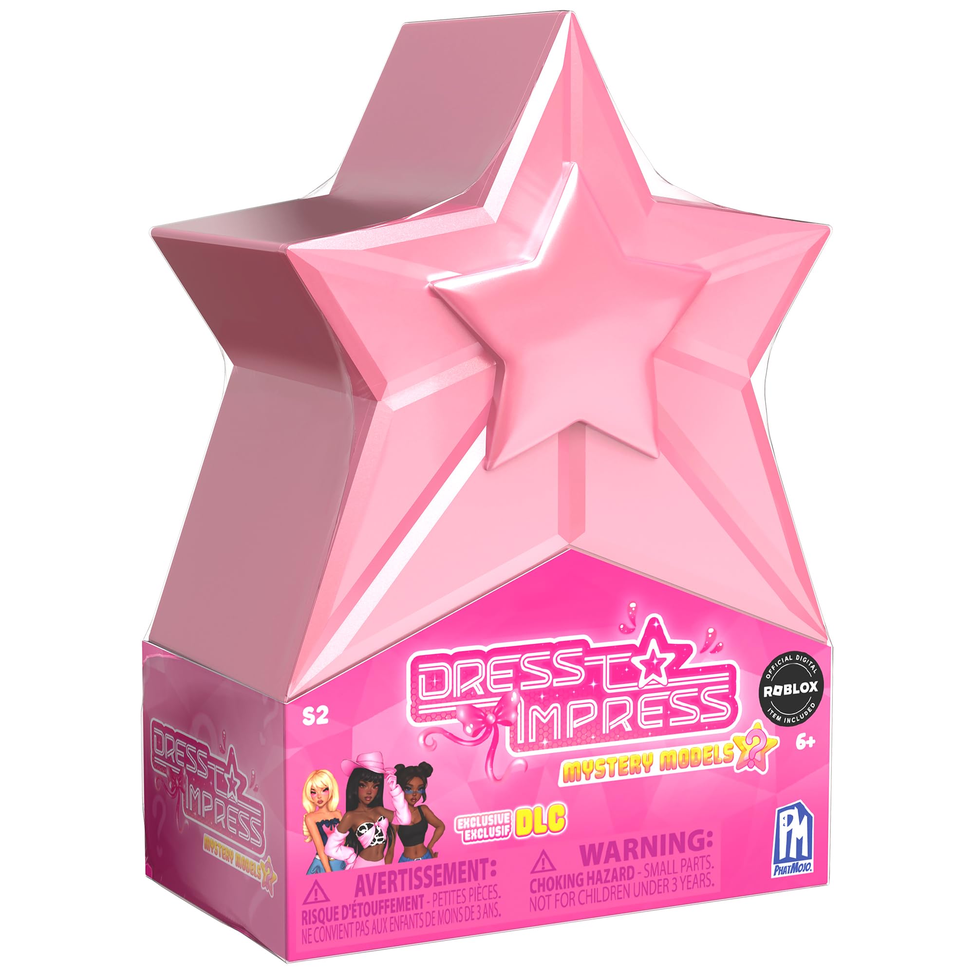 Dress To Impress — Mystery Models — Small Dolls — Series 2, Pink