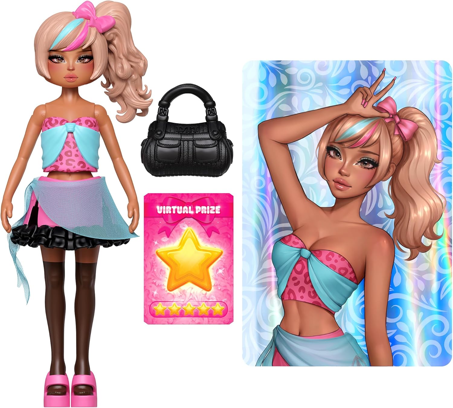 Dress To Impress — Mystery Models — Small Dolls — Series 2, Pink