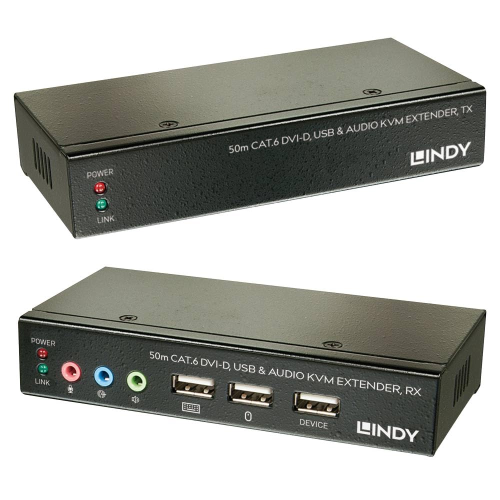 LINDY compatible Kit extender KVM Cat.5 Classic DVI