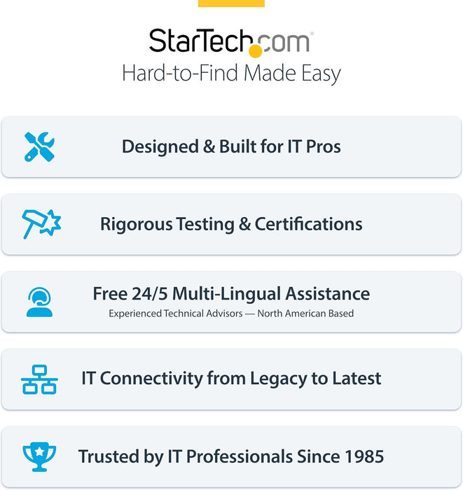 StarTech.com 1m Orange Slim CAT6 Ethernet Cable, Snagless RJ45, LSZH, 28AWG Pure Bare Copper, Slim Network Patch Cable/Cord