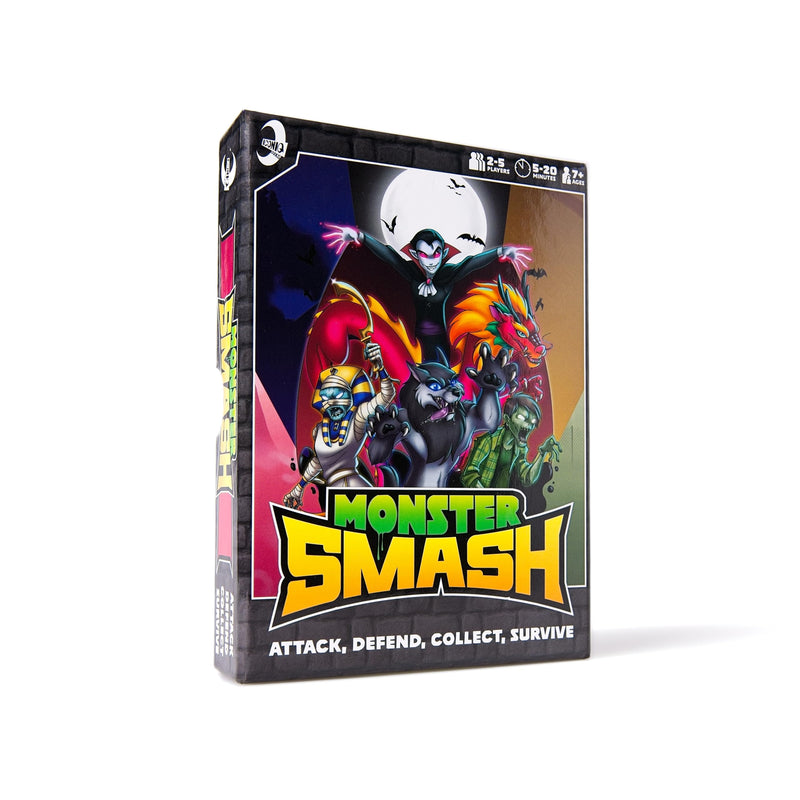 Monster Smash - Fast-paced Family-friendly & All ages - Party games - card games