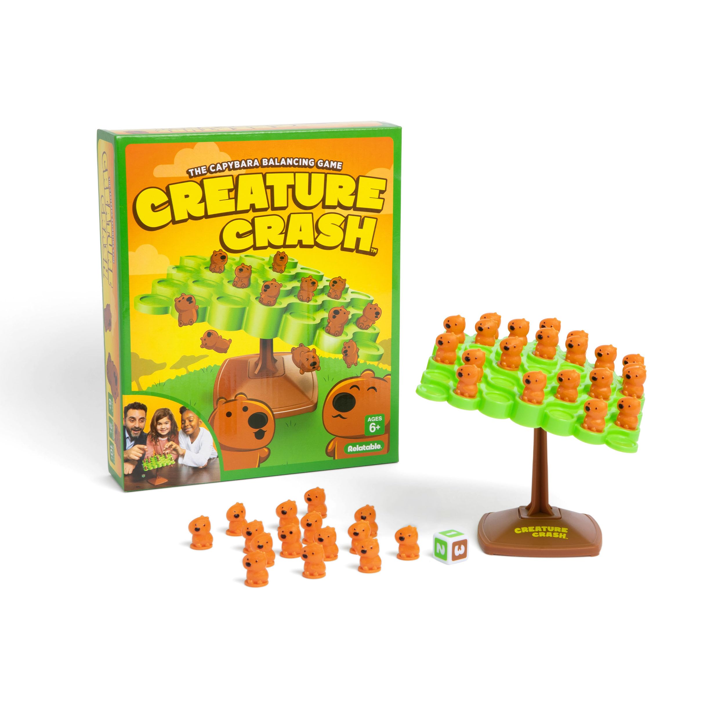 WHAT DO YOU MEME? Creature Crash - A Wobbly, Wild Capybara Balancing Game for Kids
