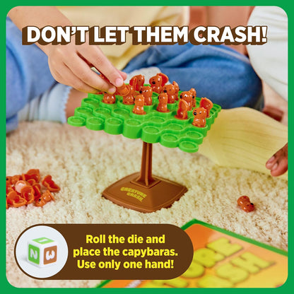 WHAT DO YOU MEME? Creature Crash - A Wobbly, Wild Capybara Balancing Game for Kids