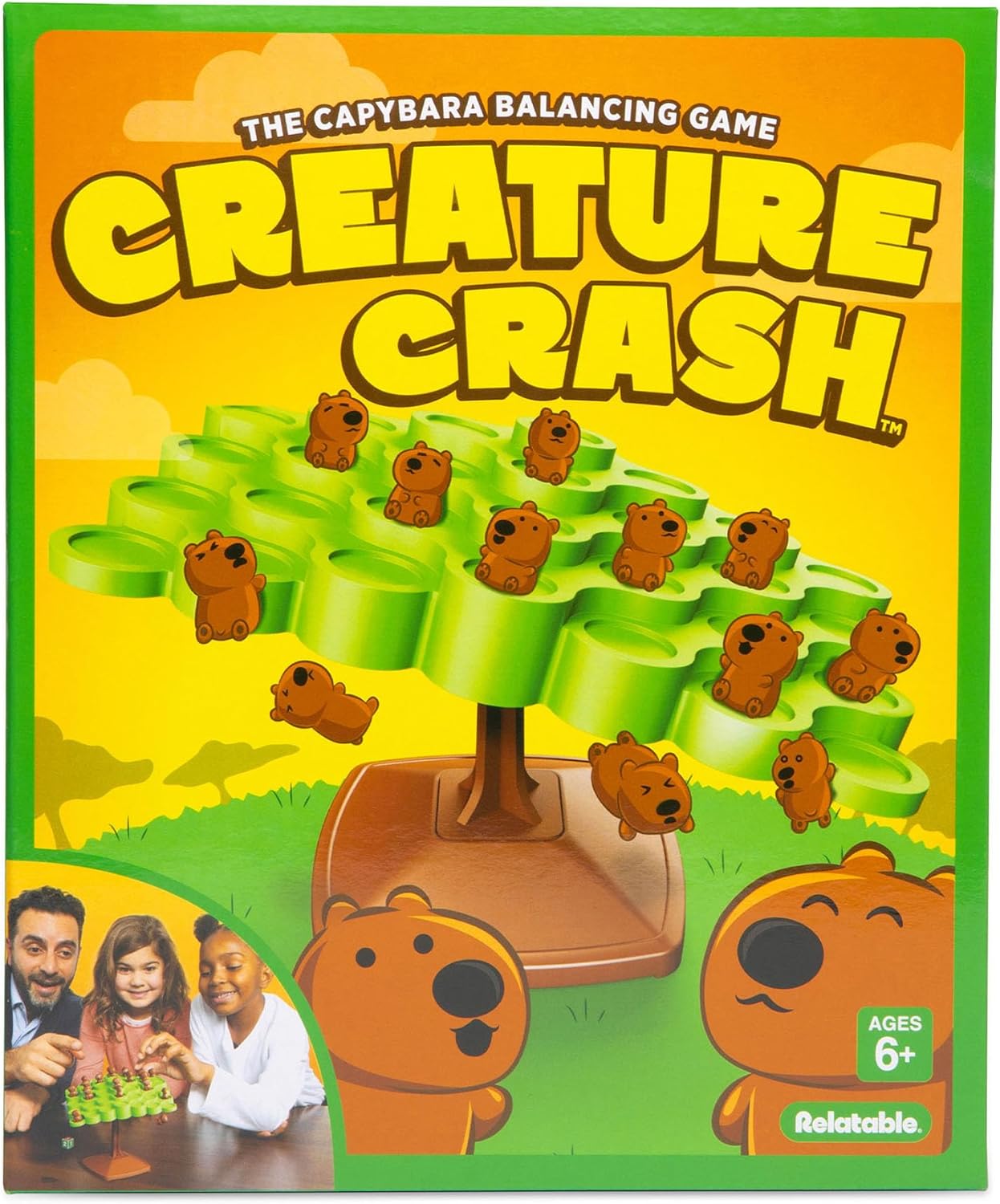 WHAT DO YOU MEME? Creature Crash - A Wobbly, Wild Capybara Balancing Game for Kids
