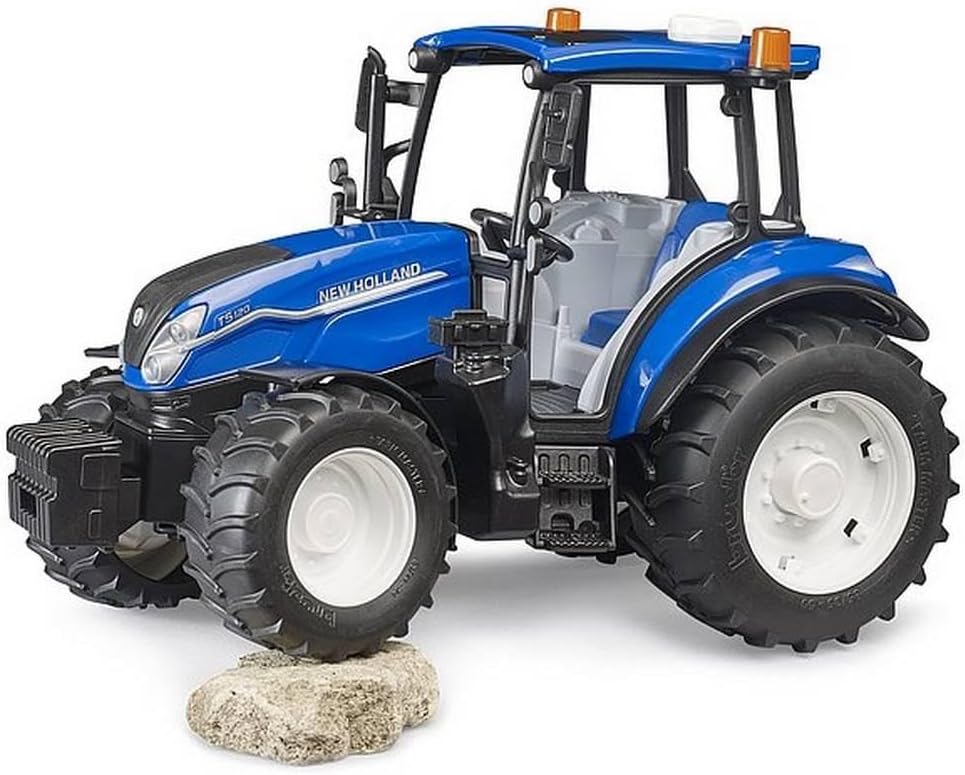 bruder 02184 - New Holland T5.120-1:16 Trekker, voertuigen, boerderij, landbouw, tractor, bulldog