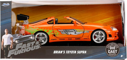 Jada Toys - Fast & Furious - 1995 Toyota Supra - 1:24 - Vanaf 8 jaar