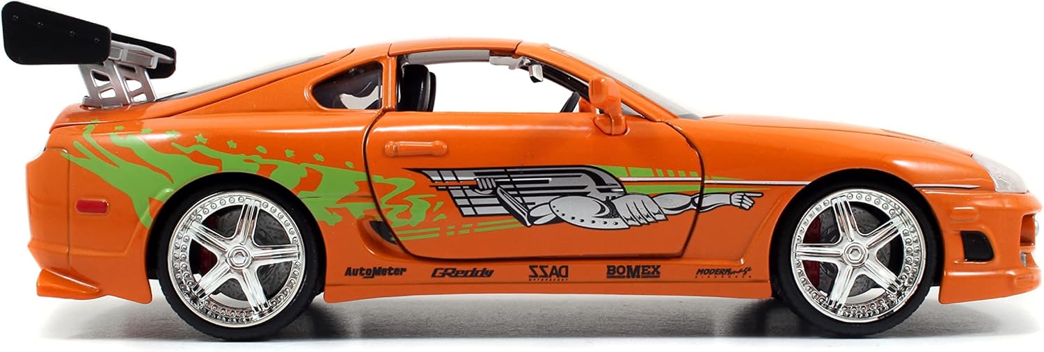 Jada Toys - Fast & Furious - 1995 Toyota Supra - 1:24 - Vanaf 8 jaar