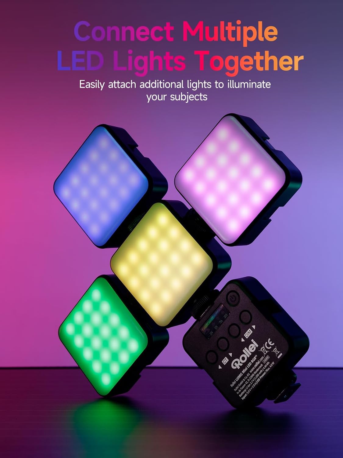 Rollei - Lumis Mini Led Rgb