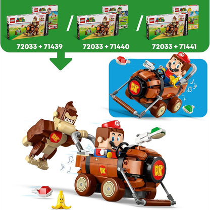 Lego - Super Mario - Mario Kart™ – Donkey Kong & Dk Jumbo (72033)