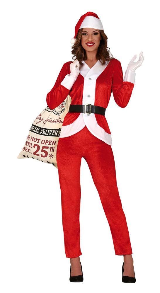Mrs Claus Pants Suit, Adult, 36-38 (s)