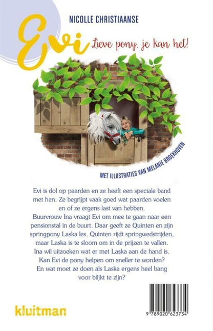 Evi. Lieve pony, je kan het!