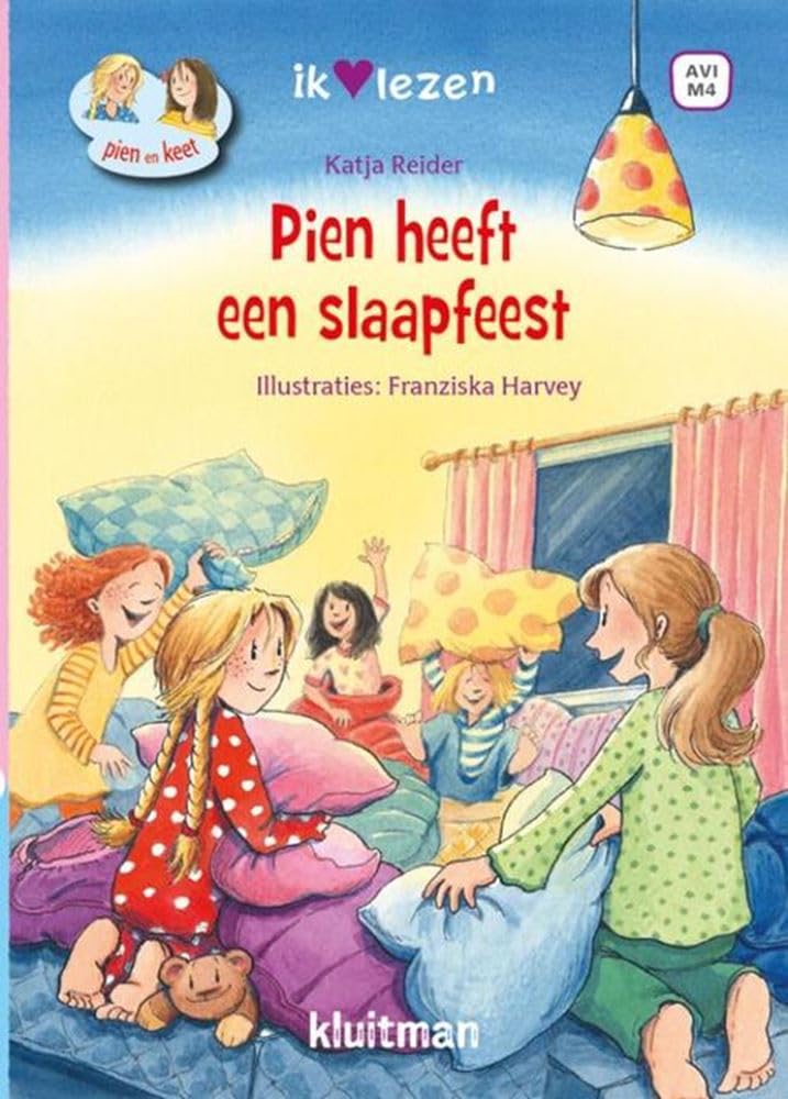 Uitgeverij Kluitman - Pien & Keet. Pien heeft een slaapfeest - AVI M4